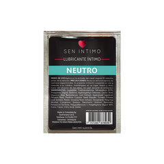 Lubricante Íntimo Sen Neutro Sachet 7 ml